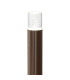 Springwater Ribbed Line 55cm Post Lamp Bubble Acrylic Shade 1 x GU10 IP54 Dark Brown/Clear -6