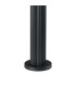 Springwater Ribbed Line 55cm Post Lamp Tall Diagonal Pattern Acrylic Shade 1 x GU10 IP54 Grey/Clear/Frosted -5