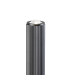 Springwater Ribbed Line 55cm Post Lamp Dome Acrylic Shade 1 x GU10 IP54 Black/Clear/Frosted -5
