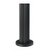Springwater Ribbed Line 55cm Post Lamp Dome Acrylic Shade 1 x GU10 IP54 Grey/Clear/Frosted -5