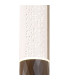 Springwater II Diamond Pattern Wall Lamp Bubble Acrylic Shade 1 x GU10 IP54 Dark Brown/Clear -6