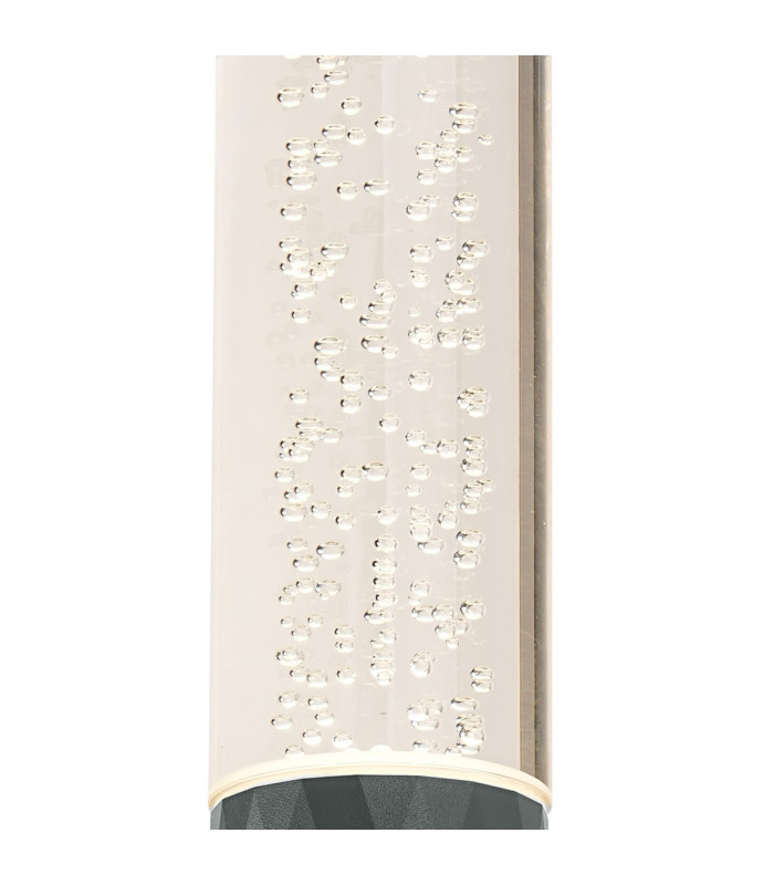 Springwater II Diamond Pattern Wall Lamp Bubble Acrylic Shade 1 x GU10 IP54 Grey/Clear -5