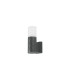 Springwater Diamond Pattern Wall Lamp Horizontal Line Acrylic Shade 1 x GU10 IP54 Grey/Clear/Frosted -4