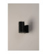 Springwater Diamond Pattern Wall Lamp Shallow Acrylic Shade 1 x GU10 IP54 Black/Clear/Frosted -7