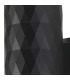 Springwater Diamond Pattern Wall Lamp Tall Diagonal Pattern Acrylic Shade 1 x GU10 IP54 Black/Clear/Frosted -6