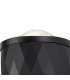 Springwater Diamond Pattern Wall Lamp Dome Acrylic Shade 1 x GU10 IP54 Black/Clear/Frosted -5
