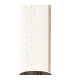 Springwater II Ribbed Line Wall Lamp Bubble Acrylic Shade 1 x GU10 IP54 Dark Brown/Clear -6