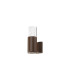 Springwater Ribbed Line Wall Lamp Bubble Acrylic Shade 1 x GU10 IP54 Dark Brown/Clear -4