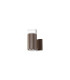 Springwater Ribbed Line Wall Lamp Short Diagonal Pattern Acrylic Shade 1 x GU10 IP54 Dark Brown/Clear/Frosted -4