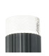 Springwater Ribbed Line Wall Lamp Short Diagonal Pattern Acrylic Shade 1 x GU10 IP54 Grey/Clear/Frosted -5