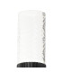 Springwater Ribbed Line Wall Lamp Tall Diagonal Pattern Acrylic Shade 1 x GU10 IP54 Black/Clear/Frosted -5
