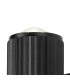 Springwater Ribbed Line Wall Lamp Dome Acrylic Shade 1 x GU10 IP54 Black/Clear/Frosted -5
