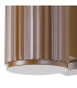 Springwater Ribbed Line Wall Lamp Dome Acrylic Shade 1 x GU10 IP54 Dark Brown/Clear/Frosted -6