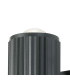 Springwater Ribbed Line Wall Lamp Dome Acrylic Shade 1 x GU10 IP54 Grey/Clear/Frosted -5