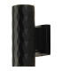 Springwater Diamond Pattern Wall Lamp Horizontal Line Acrylic Shade 2 x GU10 IP54 Black/Clear/Frosted -5