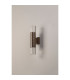 Springwater Diamond Pattern Wall Lamp Bubble Acrylic Shade 2 x GU10 IP54 Dark Brown/Clear -7