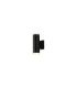Springwater Diamond Pattern Wall Lamp Shallow Acrylic Shade 2 x GU10 IP54 Black/Clear/Frosted -1