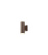Springwater Diamond Pattern Wall Lamp Shallow Acrylic Shade 2 x GU10 IP54 Dark Brown/Clear/Frosted -1