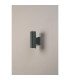 Springwater Diamond Pattern Wall Lamp Shallow Acrylic Shade 2 x GU10 IP54 Grey/Clear/Frosted -8