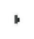 Springwater Diamond Pattern Wall Lamp Short Diagonal Pattern Acrylic Shade 2 x GU10 IP54 Grey/Clear/Frosted -1