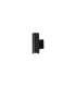 Springwater Diamond Pattern Wall Lamp Dome Acrylic Shade 2 x GU10 IP54 Black/Clear/Frosted -1