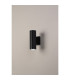 Springwater Diamond Pattern Wall Lamp Dome Acrylic Shade 2 x GU10 IP54 Black/Clear/Frosted -8