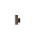 Springwater Diamond Pattern Wall Lamp Dome Acrylic Shade 2 x GU10 IP54 Dark Brown/Clear/Frosted -4