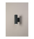 Springwater Diamond Pattern Wall Lamp Dome Acrylic Shade 2 x GU10 IP54 Grey/Clear/Frosted -8