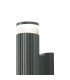 Springwater Ribbed Line Wall Lamp X Pattern Acrylic Shade 2 x GU10 IP54 Grey/Clear/Frosted -6