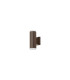 Springwater Ribbed Line Wall Lamp Shallow Acrylic Shade 2 x GU10 IP54 Dark Brown/Clear/Frosted -4