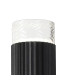 Springwater Ribbed Line Wall Lamp Short Diagonal Pattern Acrylic Shade 2 x GU10 IP54 Black/Clear/Frosted -5