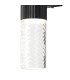Springwater Ribbed Line Wall Lamp Tall Diagonal Pattern Acrylic Shade 2 x GU10 IP54 Black/Clear/Frosted -6