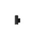 Springwater Ribbed Line Wall Lamp Dome Acrylic Shade 2 x GU10 IP54 Black/Clear/Frosted -1