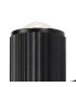 Springwater Ribbed Line Wall Lamp Dome Acrylic Shade 2 x GU10 IP54 Black/Clear/Frosted -5