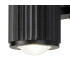Springwater Ribbed Line Wall Lamp Dome Acrylic Shade 2 x GU10 IP54 Black/Clear/Frosted -6