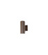 Springwater Ribbed Line Wall Lamp Dome Acrylic Shade 2 x GU10 IP54 Dark Brown/Clear/Frosted -4