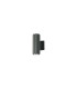 Springwater Ribbed Line Wall Lamp Dome Acrylic Shade 2 x GU10 IP54 Grey/Clear/Frosted -4