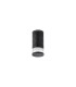 Springwater 6.4cm Diamond Pattern Ceiling X Pattern Acrylic Shade 1 x GU10 IP54 Black/Clear/Frosted -4