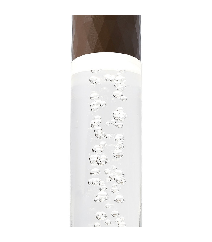 Springwater II 6.4cm Diamond Pattern Ceiling Bubble Acrylic Shade 1 x GU10 IP54 Dark Brown/Clear -5