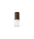 Springwater 6.4cm Diamond Pattern Ceiling Tier Pattern Acrylic Shade 1 x GU10 IP54 Dark Brown/Clear -4