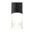 Springwater 6.4cm Diamond Pattern Ceiling Tier Pattern Acrylic Shade 1 x GU10 IP54 Black/Clear -6