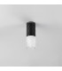 Springwater 6.4cm Diamond Pattern Ceiling Tier Pattern Acrylic Shade 1 x GU10 IP54 Black/Clear -7
