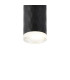 Springwater 6.4cm Diamond Pattern Ceiling Shallow Acrylic Shade 1 x GU10 IP54 Black/Clear/Frosted -6