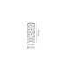 Springwater 6.4cm Diamond Pattern Ceiling Short Diagonal Pattern Acrylic Shade 1 x GU10 IP54 Black/Clear/Frosted -2