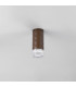 Springwater 6.4cm Diamond Pattern Ceiling Short Diagonal Pattern Acrylic Shade 1 x GU10 IP54 Dark Brown/Clear/Frosted -7