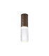 Springwater 6.4cm Diamond Pattern Ceiling Tall Diagonal Pattern Acrylic Shade 1 x GU10 IP54 Dark Brown/Clear/Frosted -1