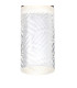 Springwater 6.4cm Diamond Pattern Ceiling Tall Diagonal Pattern Acrylic Shade 1 x GU10 IP54 Dark Brown/Clear/Frosted -6