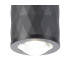 Springwater 6.4cm Diamond Pattern Ceiling Dome Acrylic Shade 1 x GU10 IP54 Black/Clear/Frosted -6