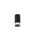 Springwater 6.7cm Ribbed Line Ceiling X Pattern Acrylic Shade 1 x GU10 IP54 Black/Clear/Frosted -4