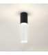 Springwater II 6.7cm Ribbed Line Ceiling Bubble Acrylic Shade 1 x GU10 IP54 Black/Clear -3